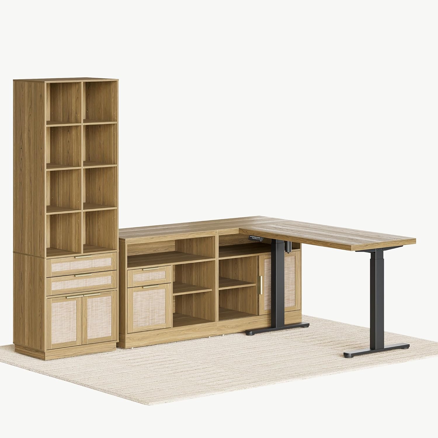 Desk Setup Kit - Home Office Furniture Set, 48'' Standing