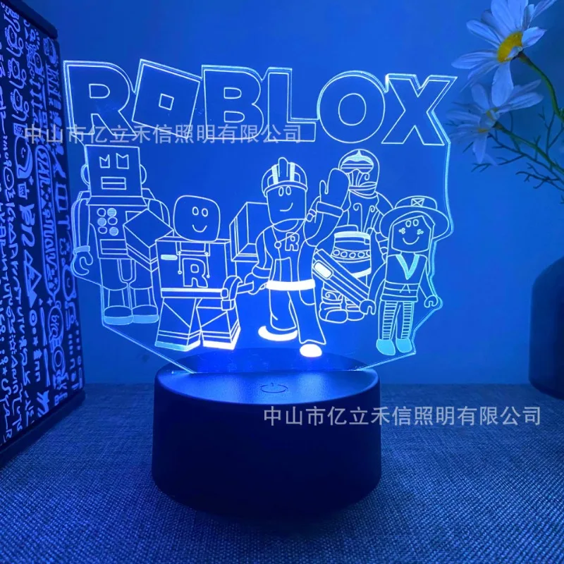 Desk Setup Light - Game Peripheral Roblox 3D Night Light