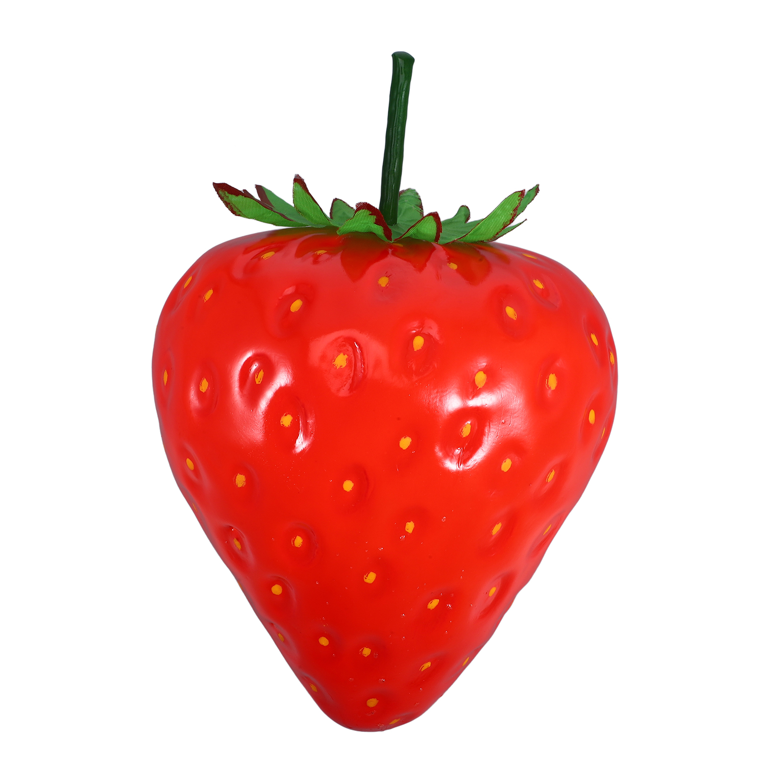 Desk Setup Photo - Extra Large Simulated Strawberry Home Decor