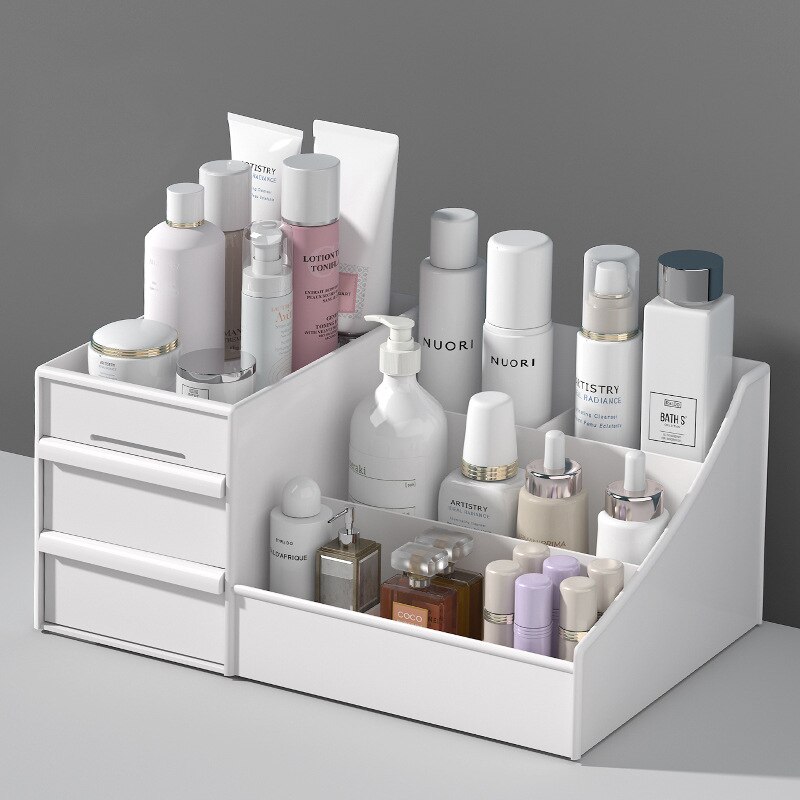 Desk Drawer Unit - NEW 1pc White Drawer Makeup Storage