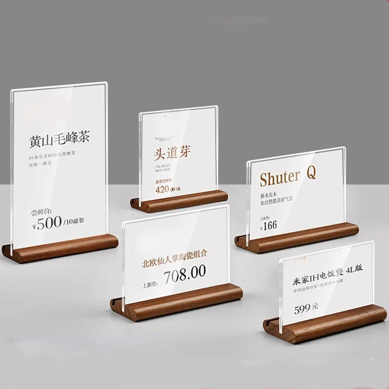 Korean Desk Setup - 10pcs Acrylic Decca Transparent Display Solid