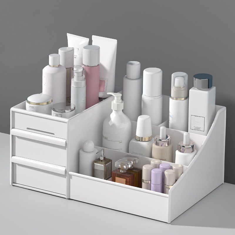 Desk Drawer Unit - Desktop drawer style cosmetic storage box