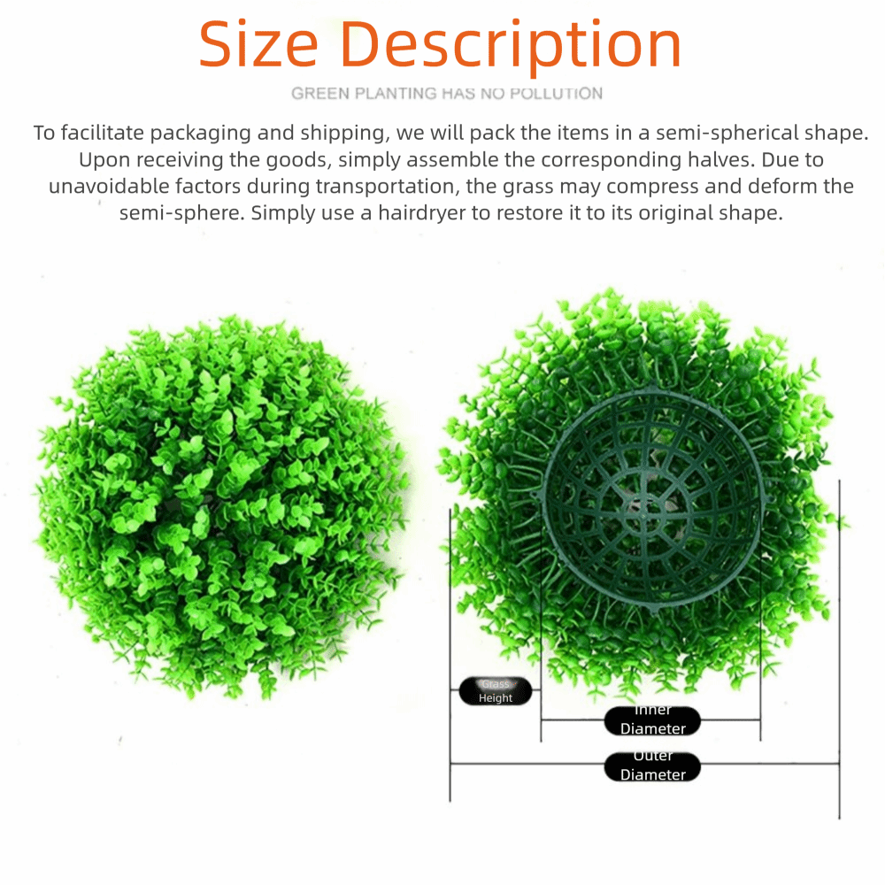 Multi-Size Artificial Grass Do - Desk Setup Photo review and price