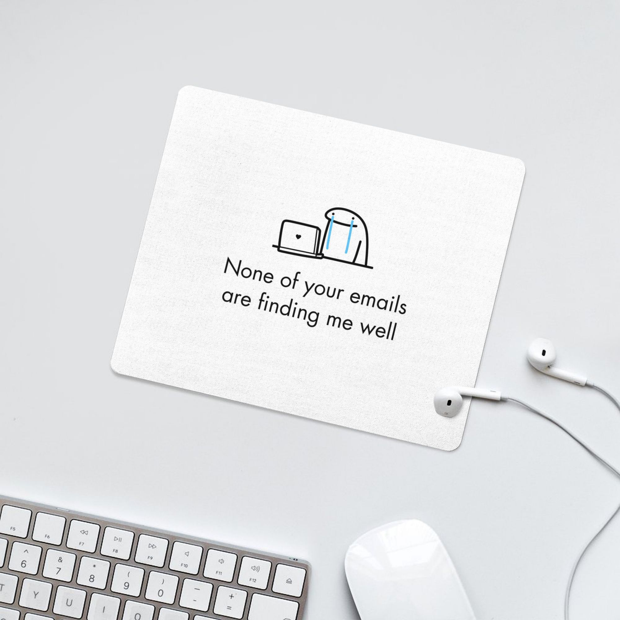 Brand Iron Art Desk Mouse Pad  - Work Desk Home Setup review and price