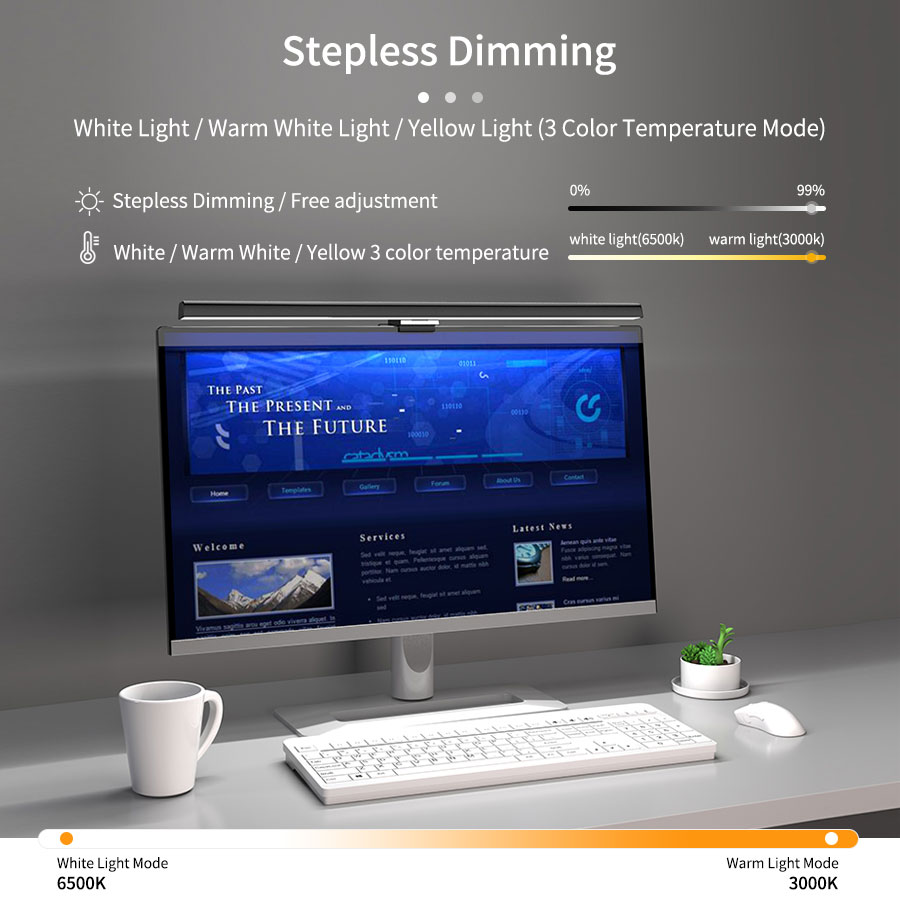 50cm Computer Monitor Light Ba - Desk Setup Light review and price
