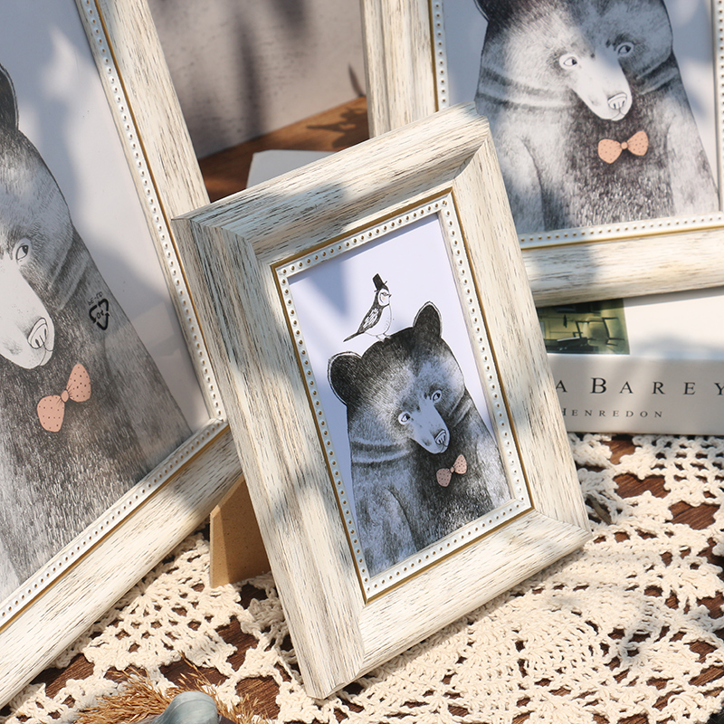 Retro Style Home Photo Frame S - Desk Setup Photo review and price