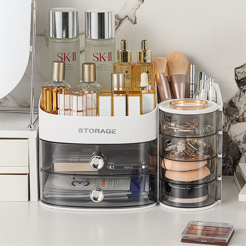 360 Degree Rotating Makeup Bru - Desk Drawer Unit review and price
