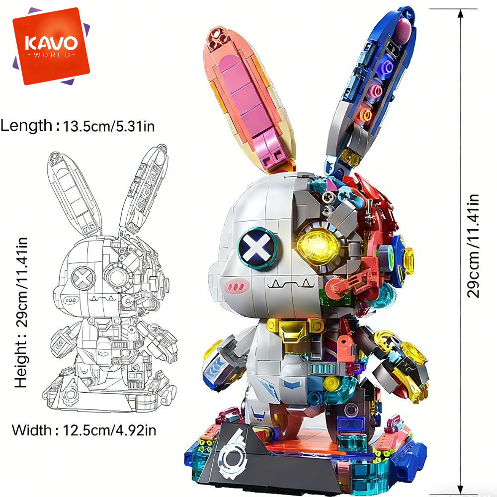 KAVOWORLD Cyberpunk Mechanical - Desk Setup Kit review and price