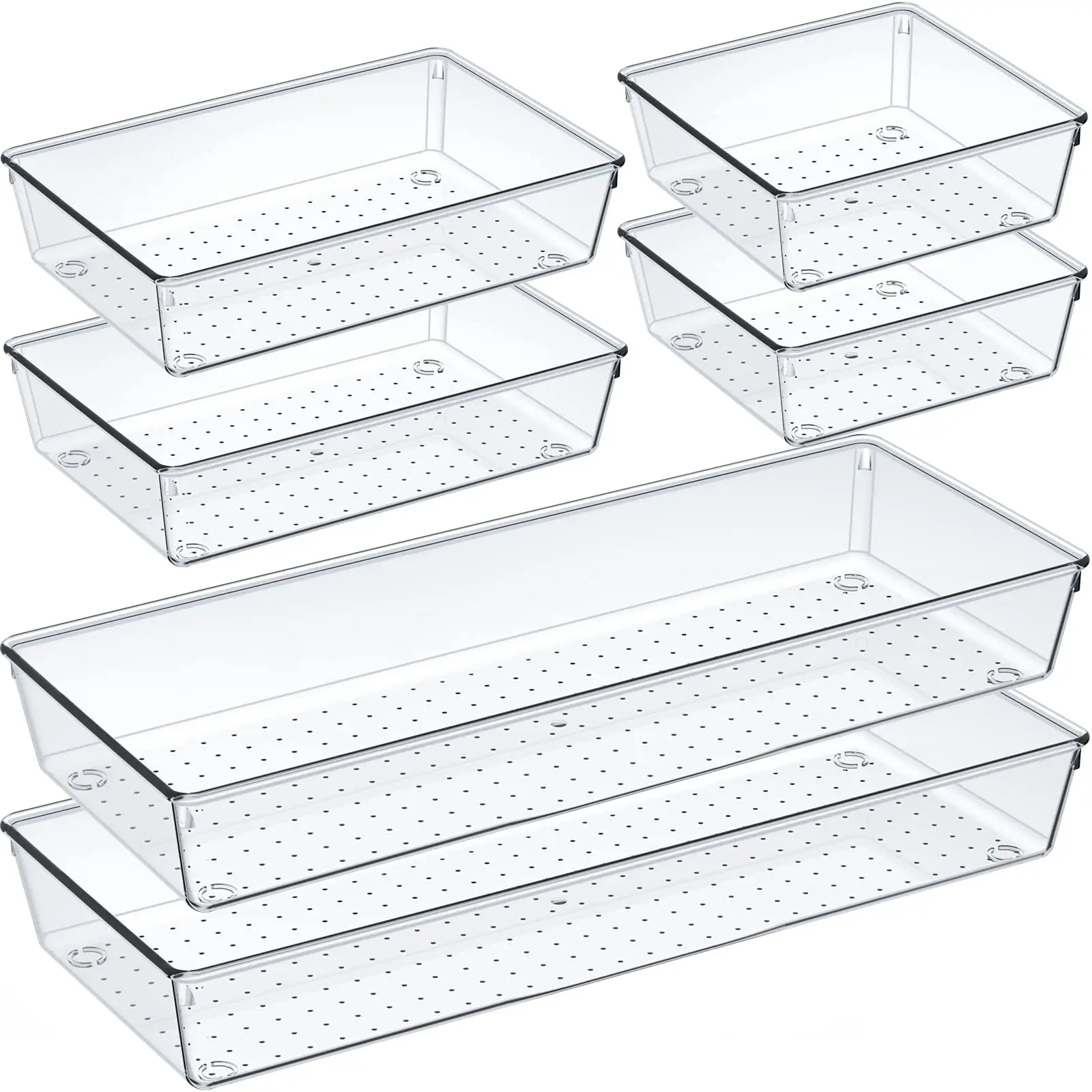 6/9/12Pack Drawer Organizers C - Desk Drawer Unit review and price