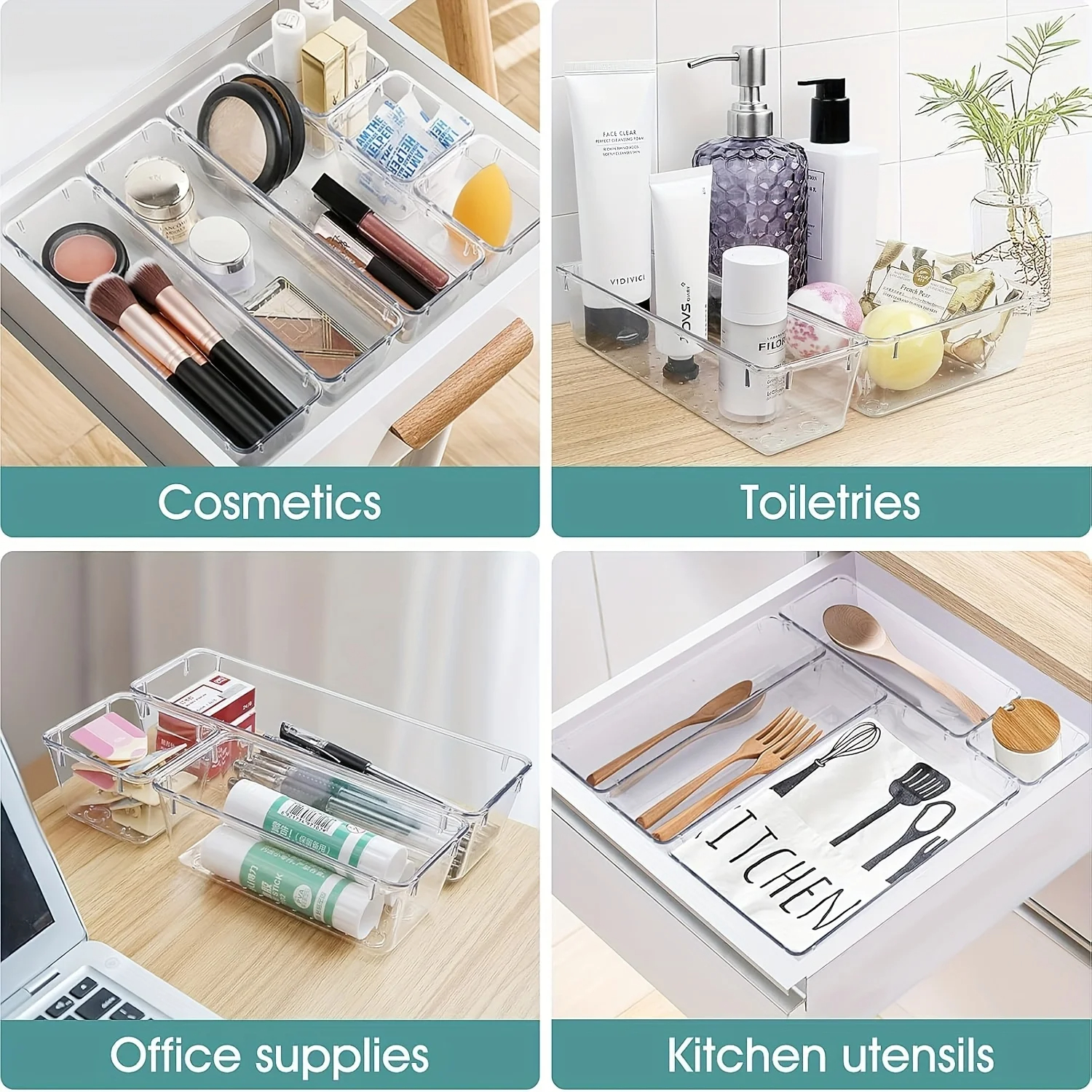 6/9/12Pack Drawer Organizers C - Desk Drawer Unit review and price