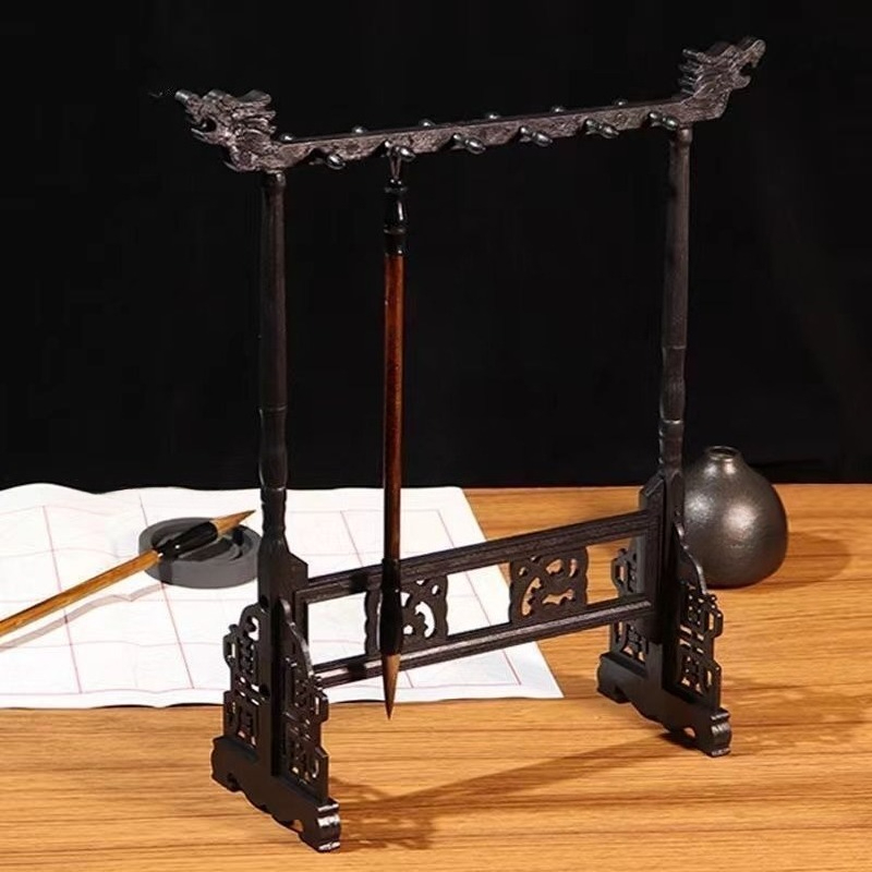 Wenge Wood Calligraphy Brush H - Desk Setup Kit review and price