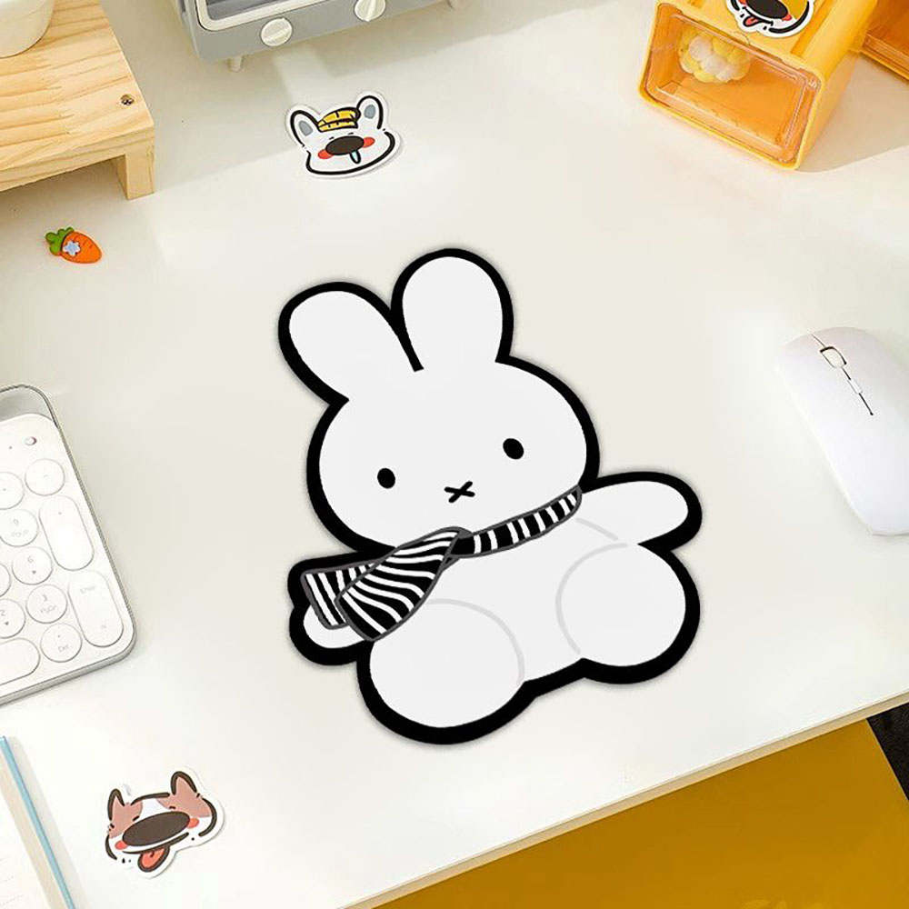 Kawaii Miffy Cute Mouse Pad Ca - Desk Setup Cute review and price