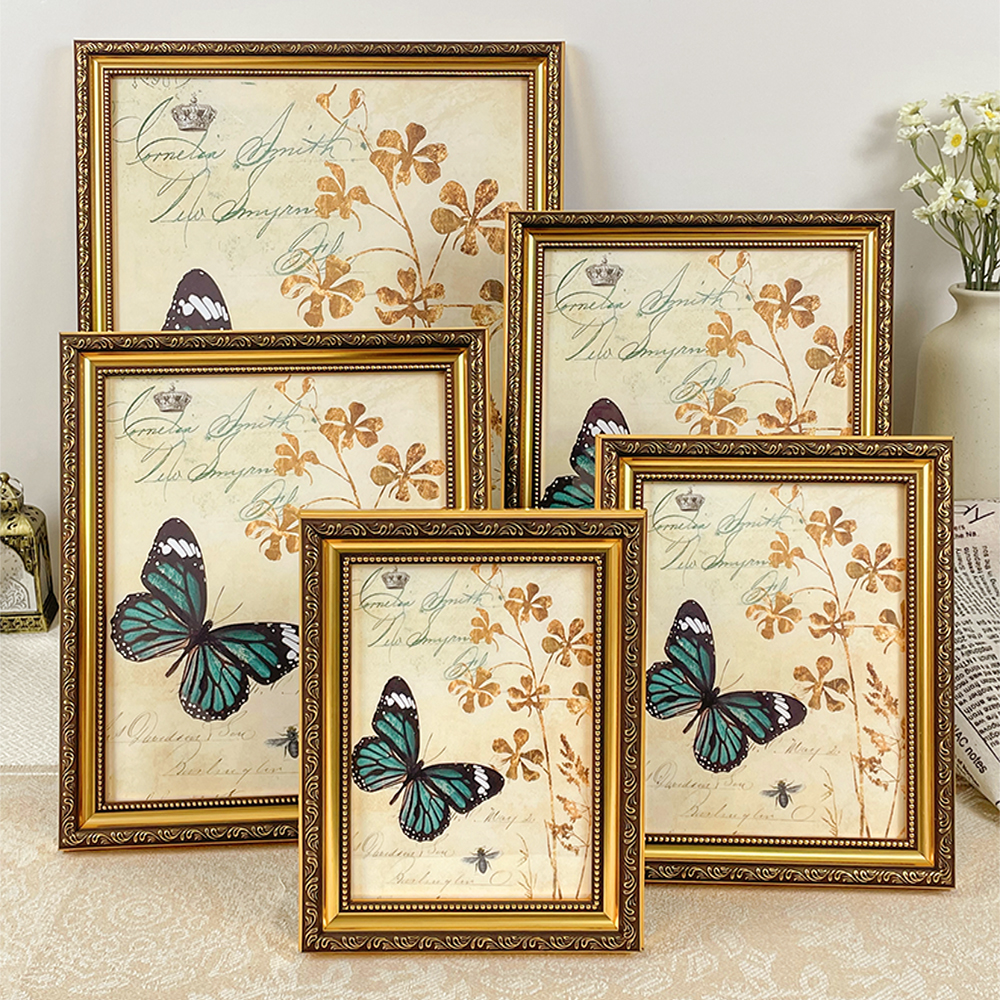 Antique Gold Photo Frame - Ava - Desk Setup Photo review and price