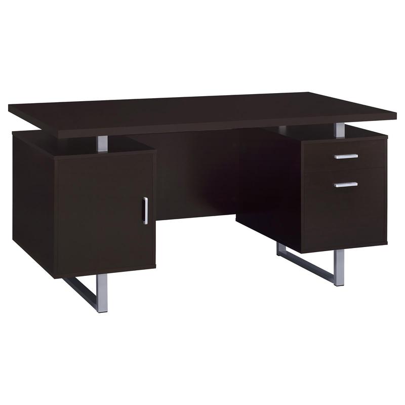 Cappuccino Floating Top Office - Work Desk Home Setup review and price