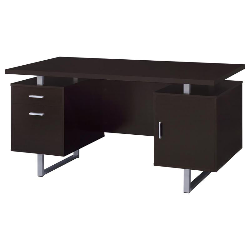 Cappuccino Floating Top Office - Work Desk Home Setup review and price