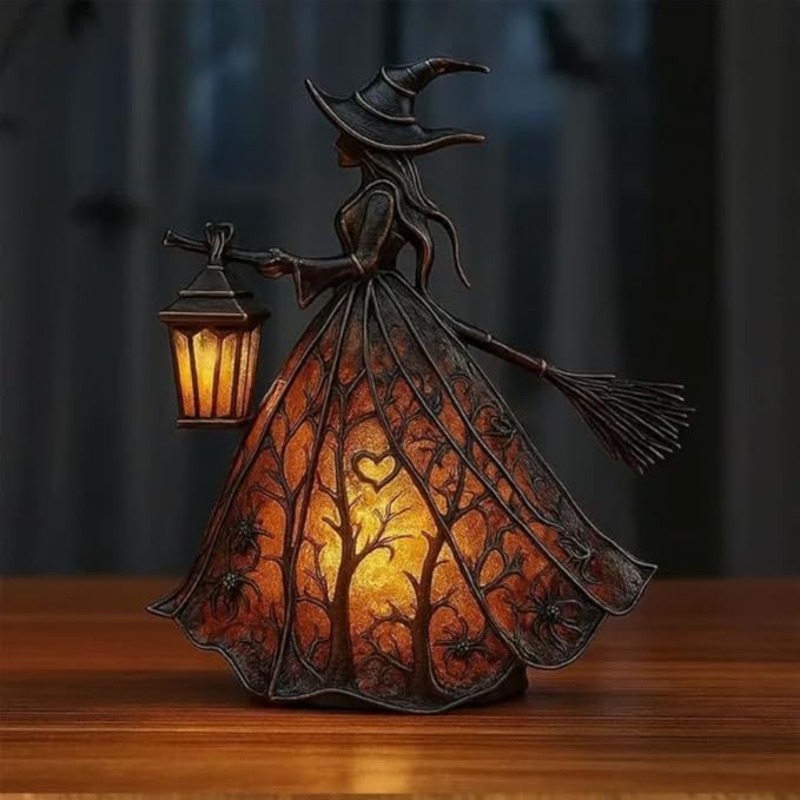 16cm/6.3in Halloween Witch Des - Desk Setup Light review and price