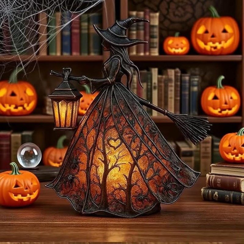 16cm/6.3in Halloween Witch Des - Desk Setup Light review and price