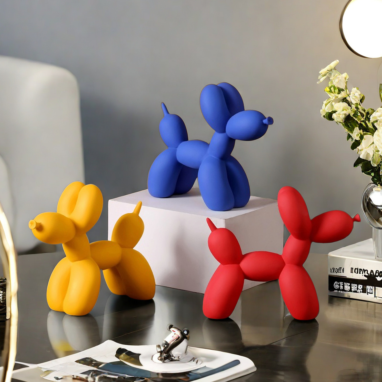 Lovely Color Resin Balloon Dog - Desk Setup Kit review and price