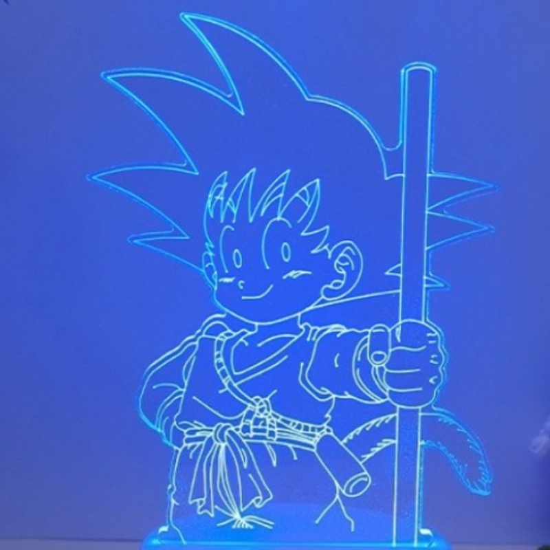 New Dragon Ball Son Goku anime - Desk Setup Light review and price