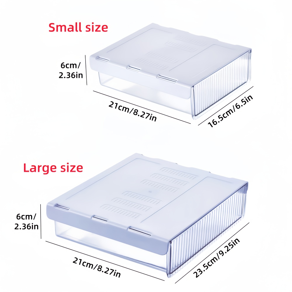 1pc Under Desk Clear Drawer Or - Desk Drawer Unit review and price