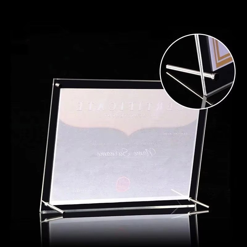 A4 Acrylic Photo Frame Plastic - Desk Setup Photo review and price