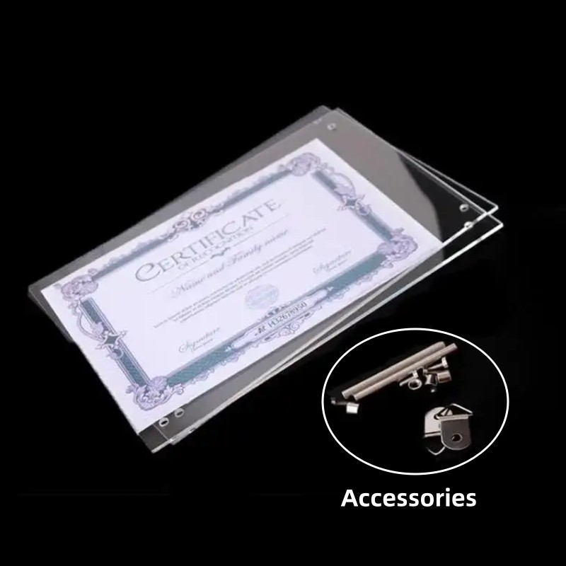 A4 Acrylic Photo Frame Plastic - Desk Setup Photo review and price