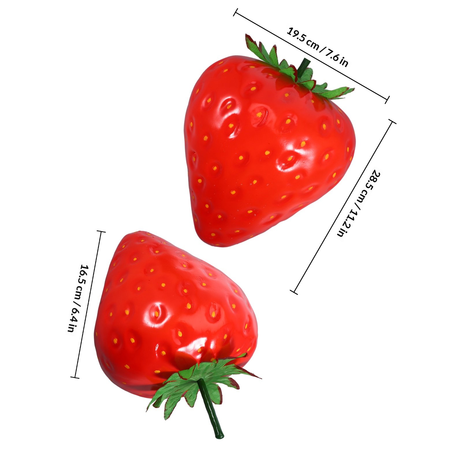 Extra Large Simulated Strawber - Desk Setup Photo review and price