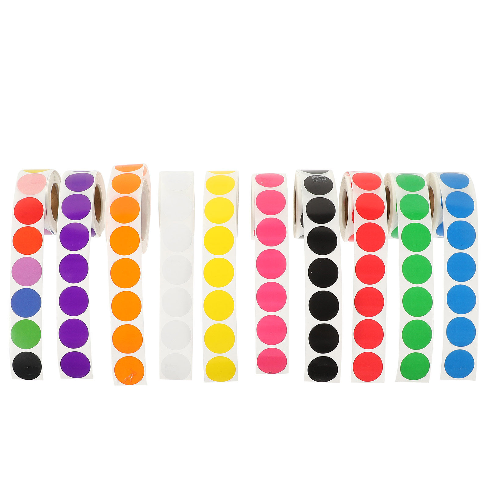 10 Rolls Color Coded Dot Stick - Desk Setup In Small Bedroom review and price