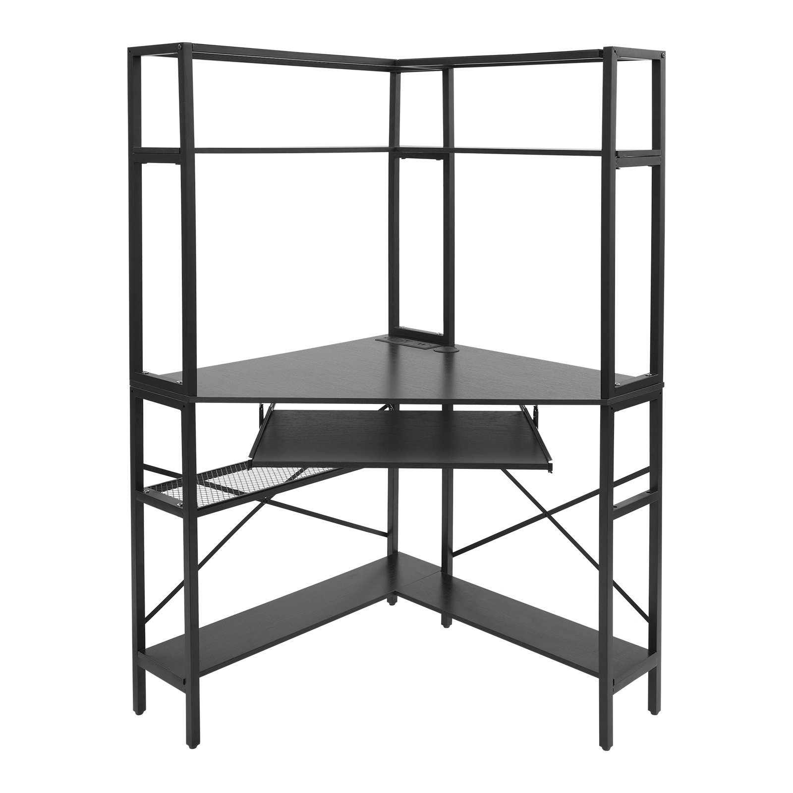 Triangular Corner Computer Des - Desk Setup Small Space review and price