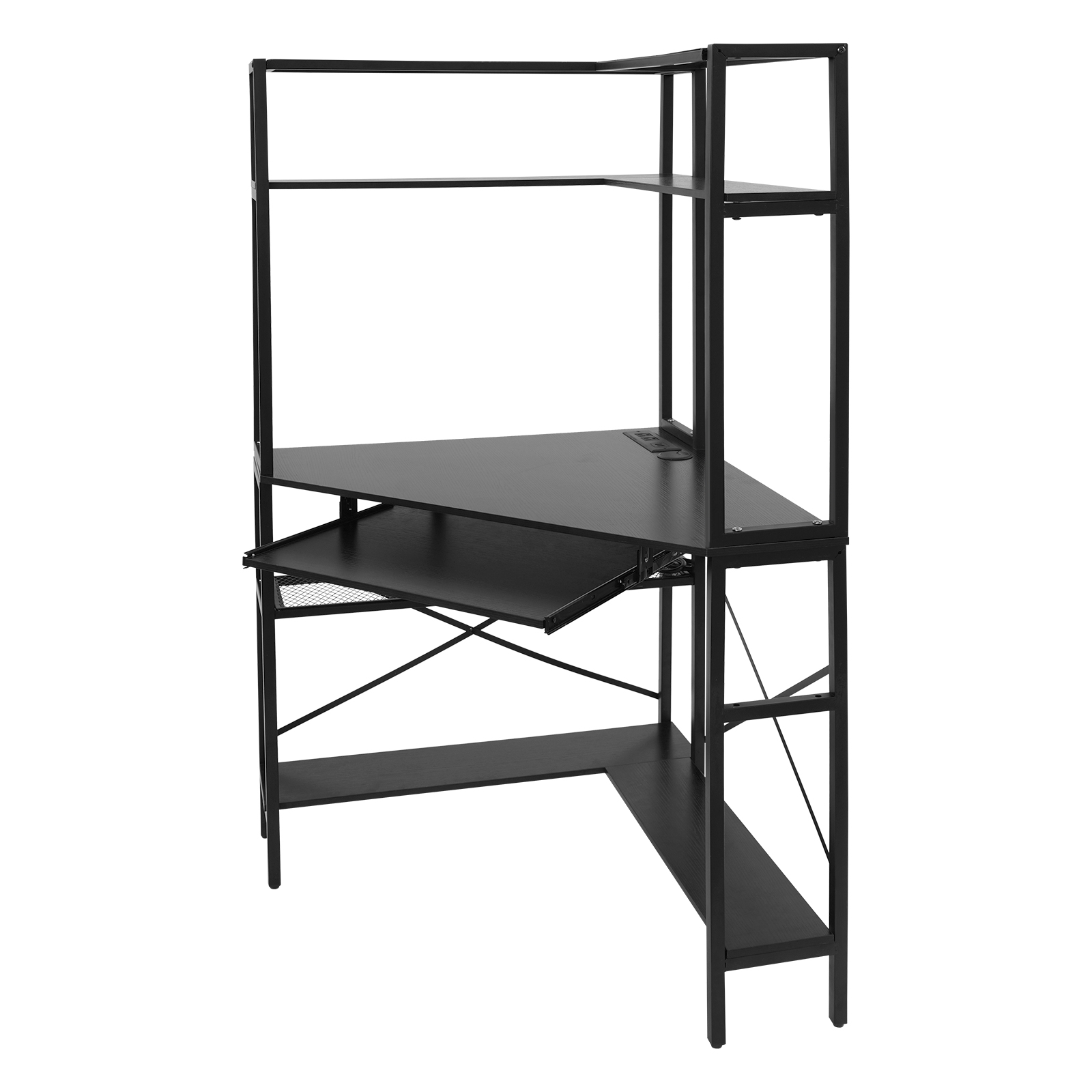 Triangular Corner Computer Des - Desk Setup Small Space review and price