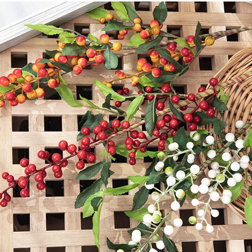 70cm Christmas Berry Branches  - Desk Setup Photo review and price