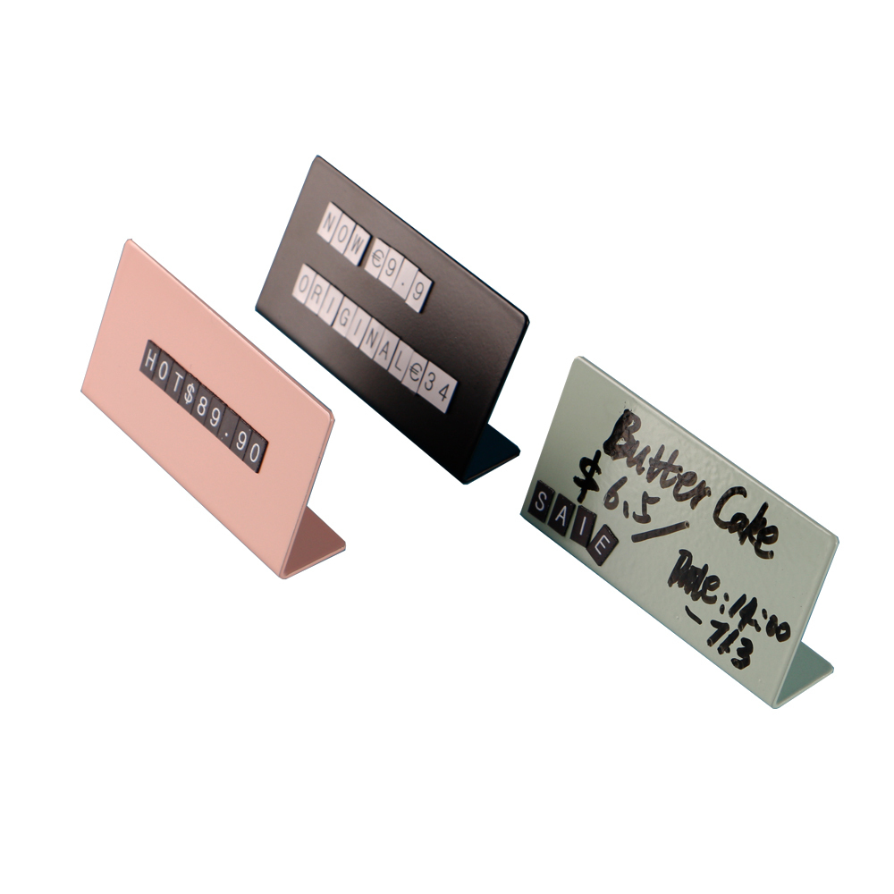 Metal Counter Sign With Change - Desk Setup Kit review and price
