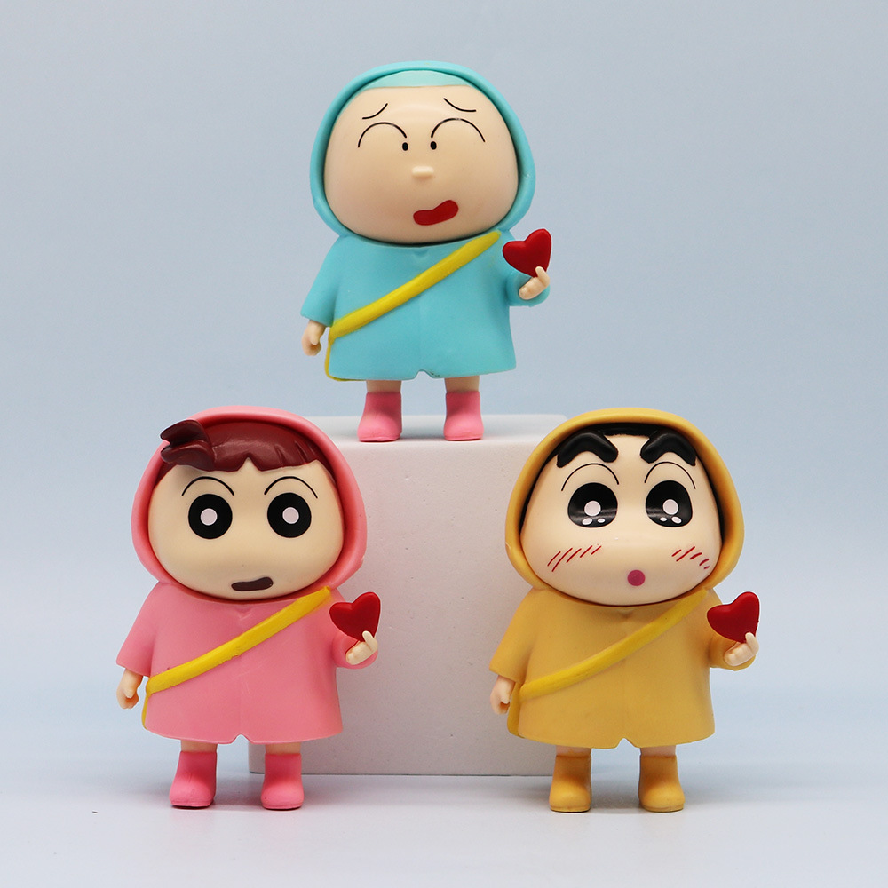 6pcs/set Anime Crayon Shin-cha - Desk Setup Kit review and price
