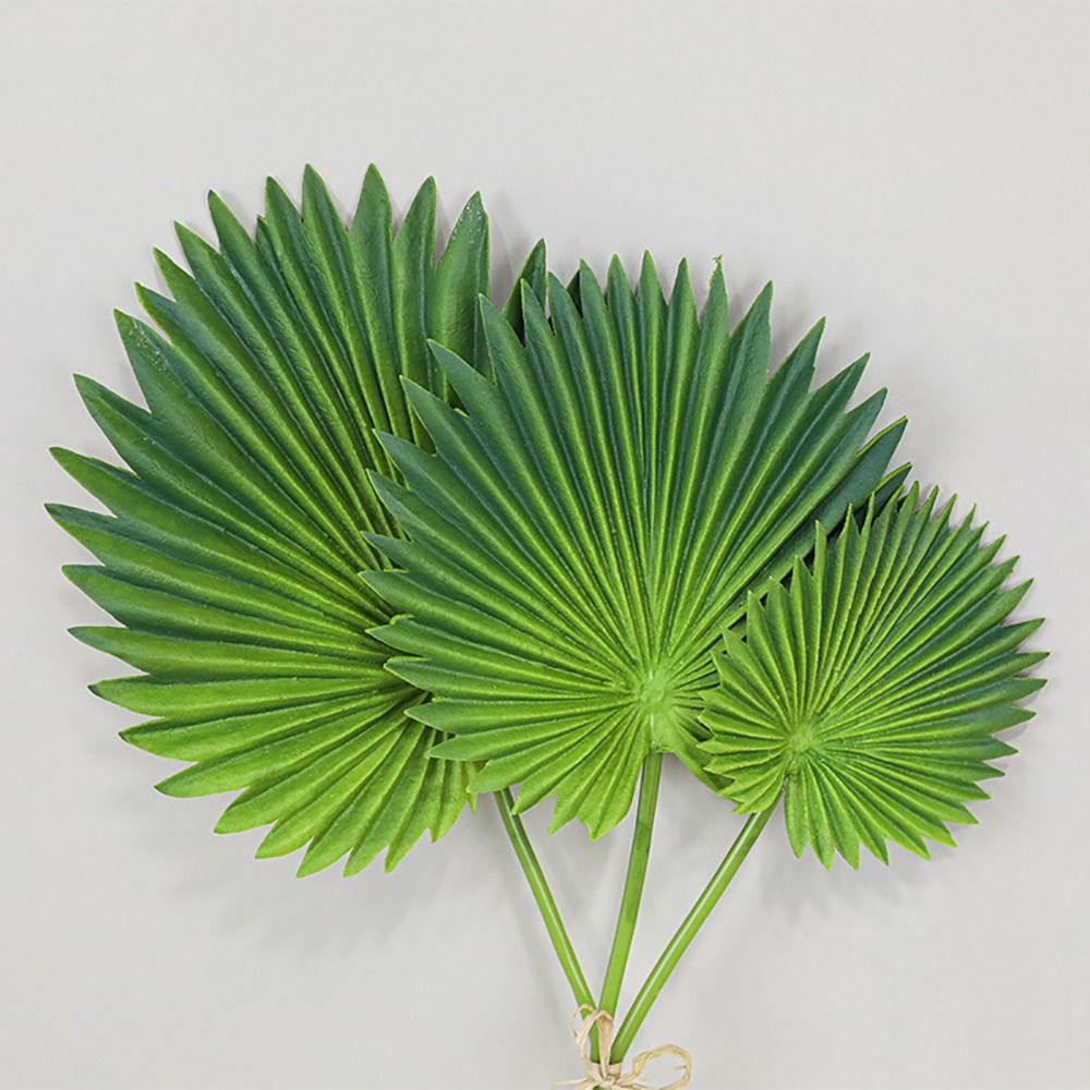 3PCS Vivid Green Artificial Pa - Desk Setup Photo review and price