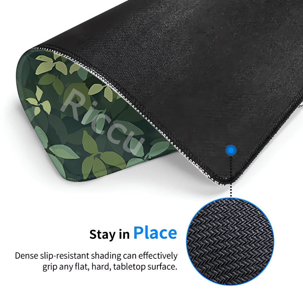 Kawaii Black Cat Mousepad 18x2 - Korean Desk Setup review and price