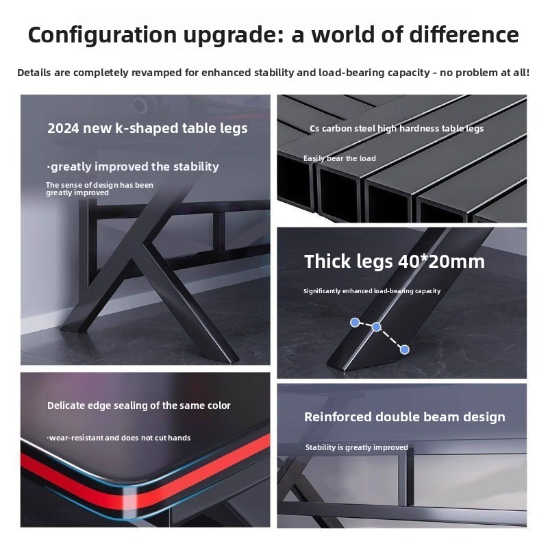 Ergonomic Gaming Desk Computer - Desk Setup In Small Bedroom review and price
