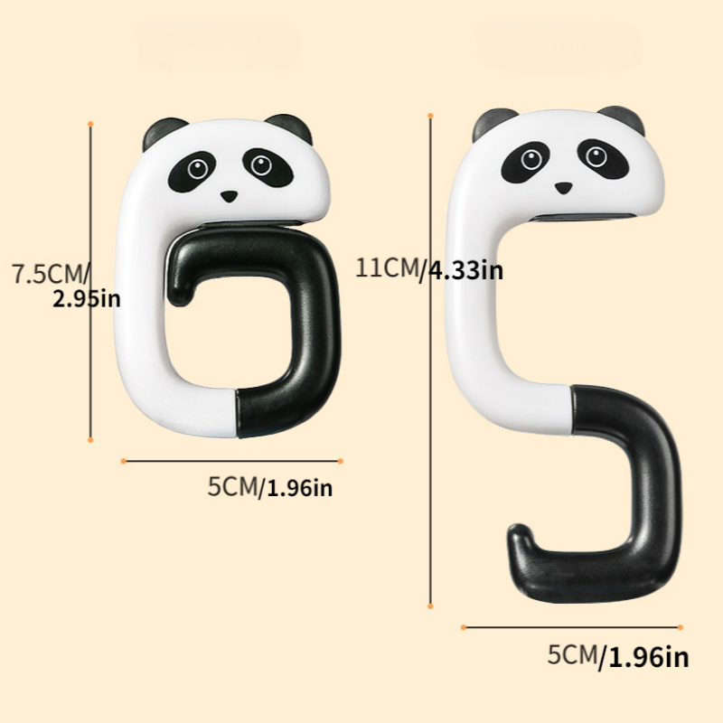 1pcs Cute Panda Schoolbag Hook - Desk Setup Kit review and price
