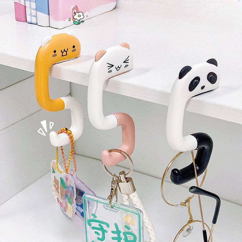 1pcs Cute Panda Schoolbag Hook - Desk Setup Kit review and price
