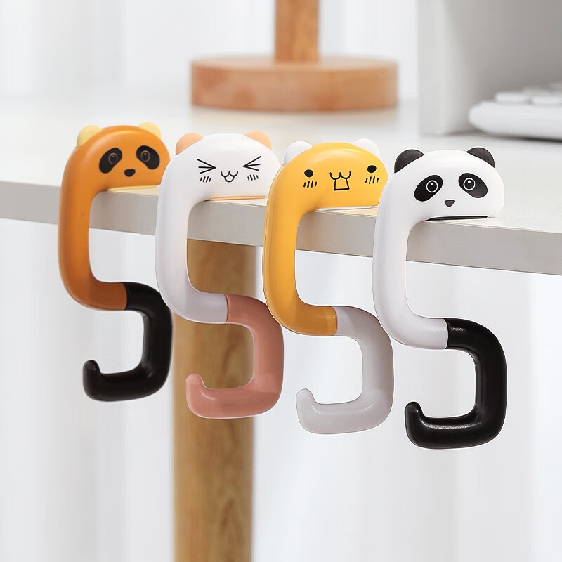 1pcs Cute Panda Schoolbag Hook - Desk Setup Kit review and price