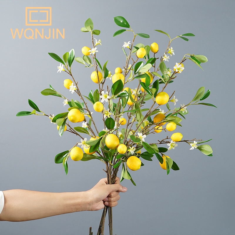 Lemon Branches With Fruit Simu - Desk Setup Photo review and price