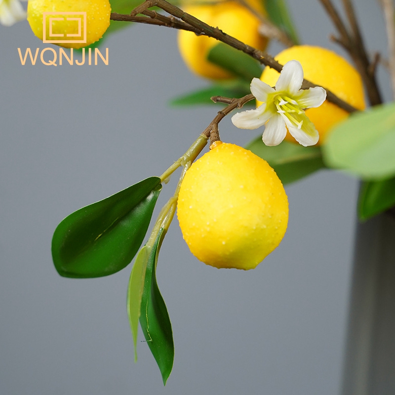 Lemon Branches With Fruit Simu - Desk Setup Photo review and price