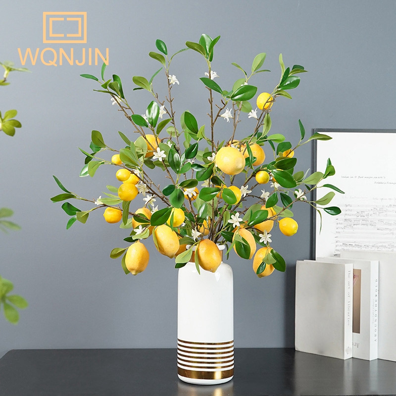 Lemon Branches With Fruit Simu - Desk Setup Photo review and price