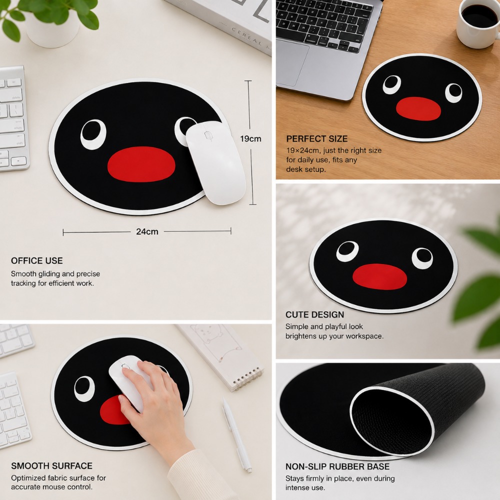 Cute Penguin Expression Mouse  - Desk Setup Cute review and price