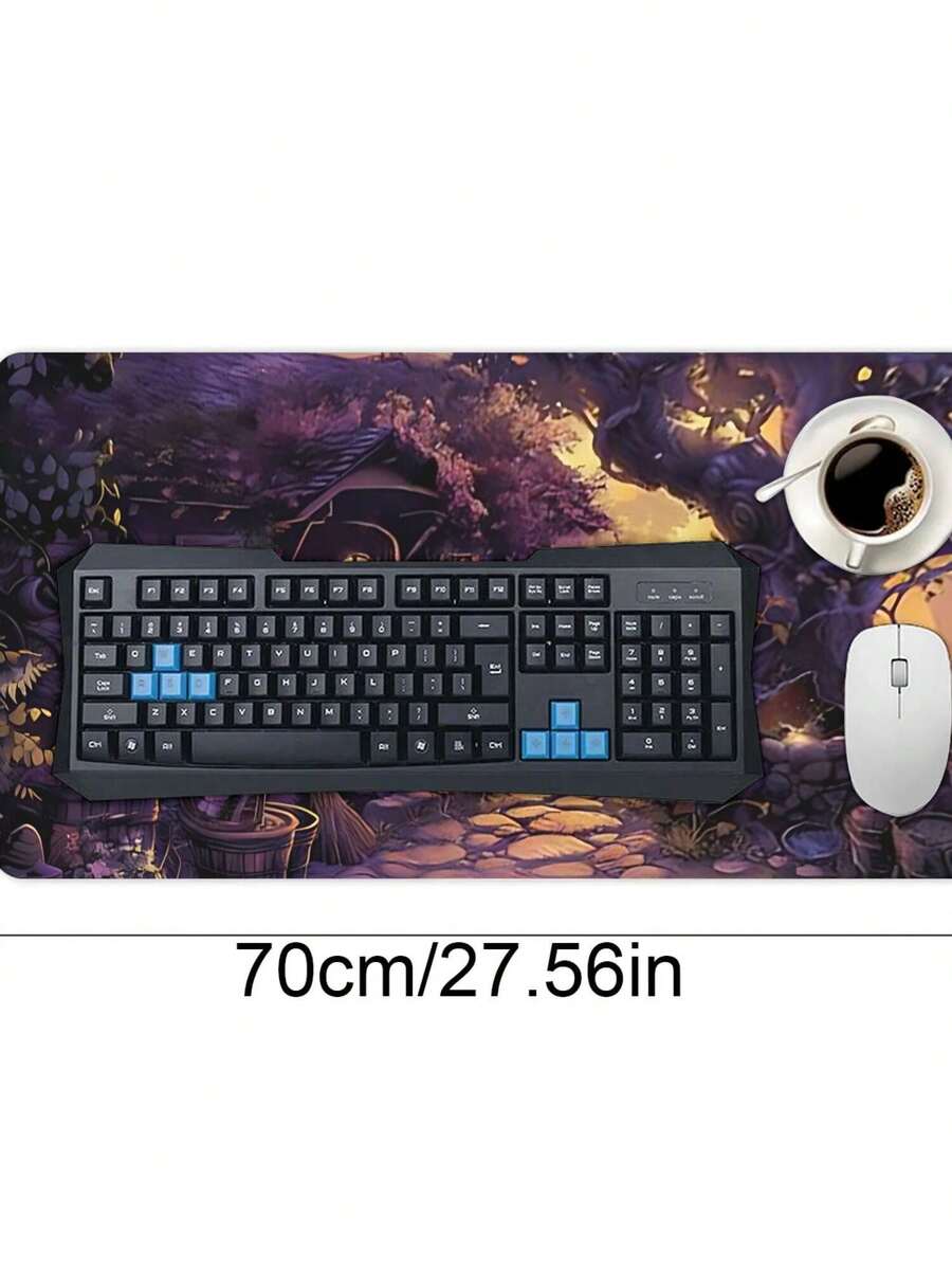 Large Gaming Mouse Pad With Fa - Work Desk Home Setup review and price