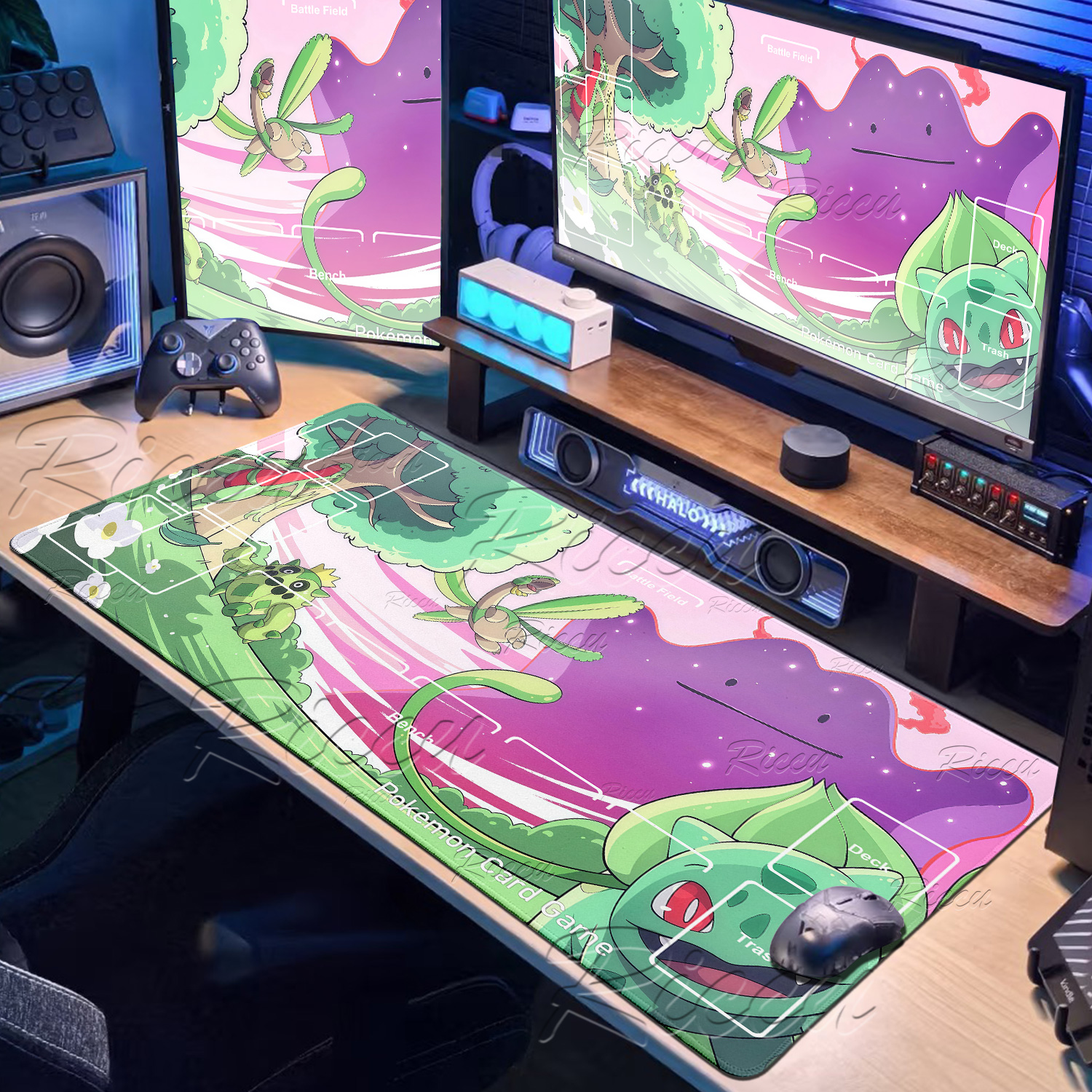 Anime Cartoon Pokémon Ditto Se - Korean Desk Setup review and price