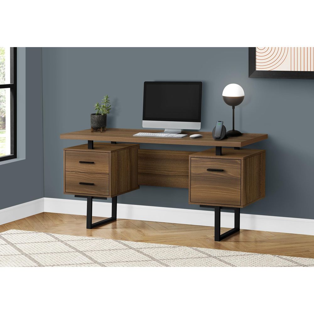 I 7625 Computer Desk, Home Off - Work Desk Home Setup review and price