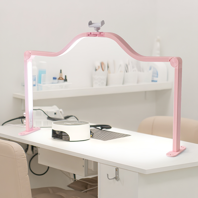 48W Half Moon Nail Lamp Double - Desk Setup Light review and price