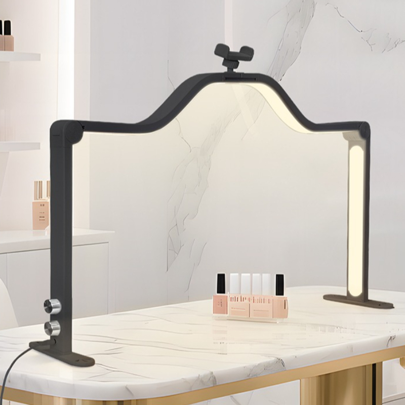 48W Half Moon Nail Lamp Double - Desk Setup Light review and price