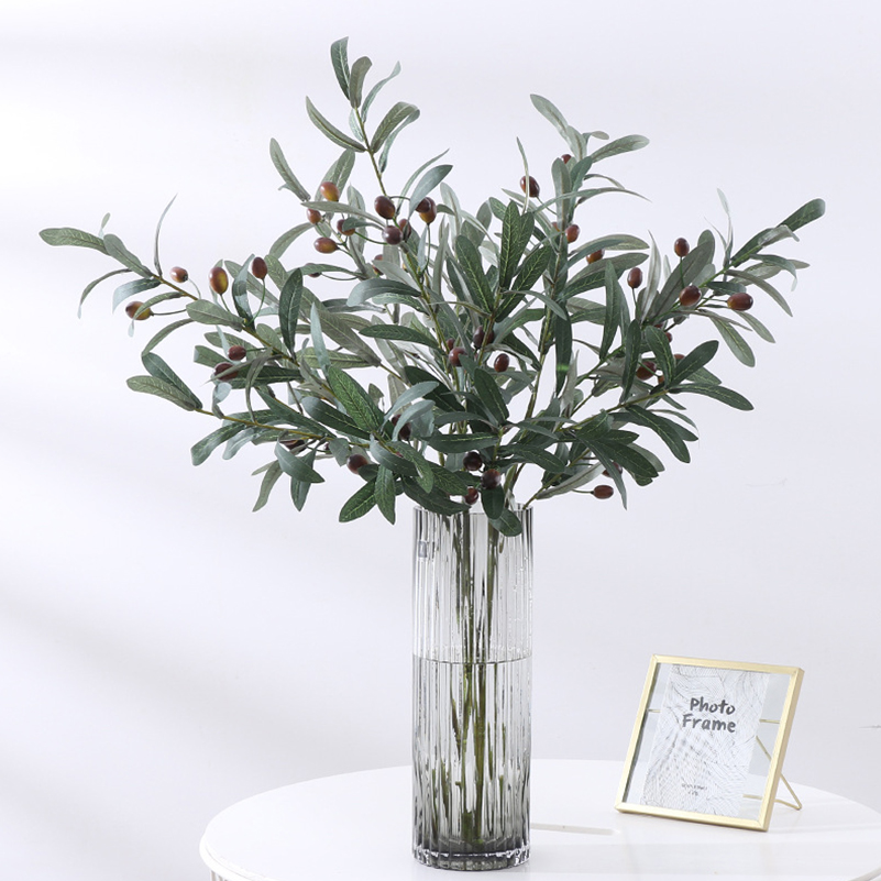 Artificial Plants Olive Green  - Desk Setup Photo review and price