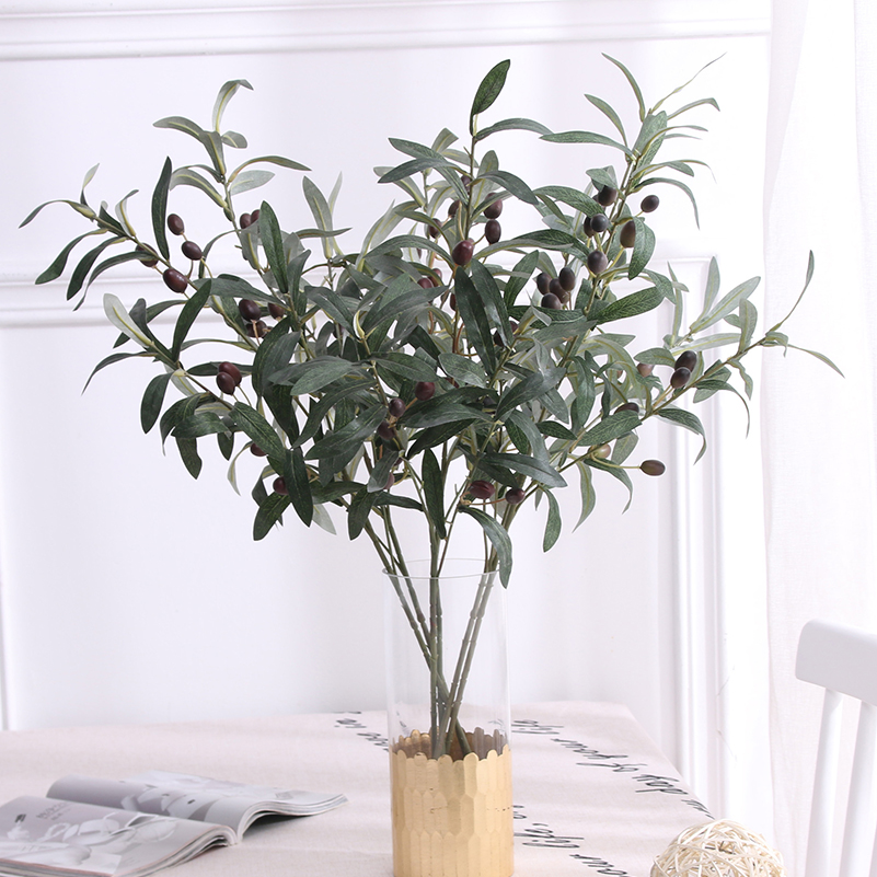 Artificial Plants Olive Green  - Desk Setup Photo review and price